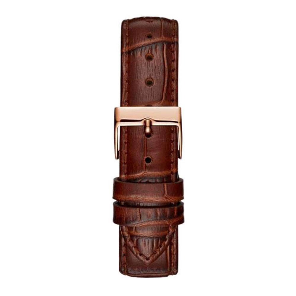 Guess Brown Leather Watch - Hilstor