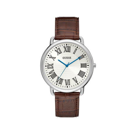 Guess Brown Leather Watch - Hilstor
