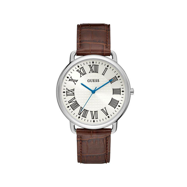Guess Brown Leather Watch - Hilstor