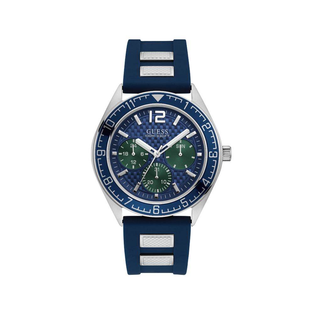 Guess Blue Silicone Watch - Hilstor