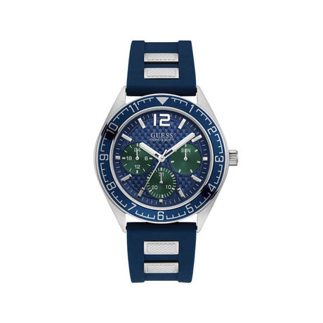 Guess Blue Silicone Watch - Hilstor