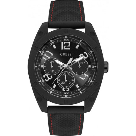 Guess Black Rubber Watch - Hilstor