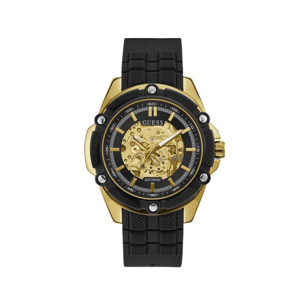 Guess Black Resin Watch - Hilstor