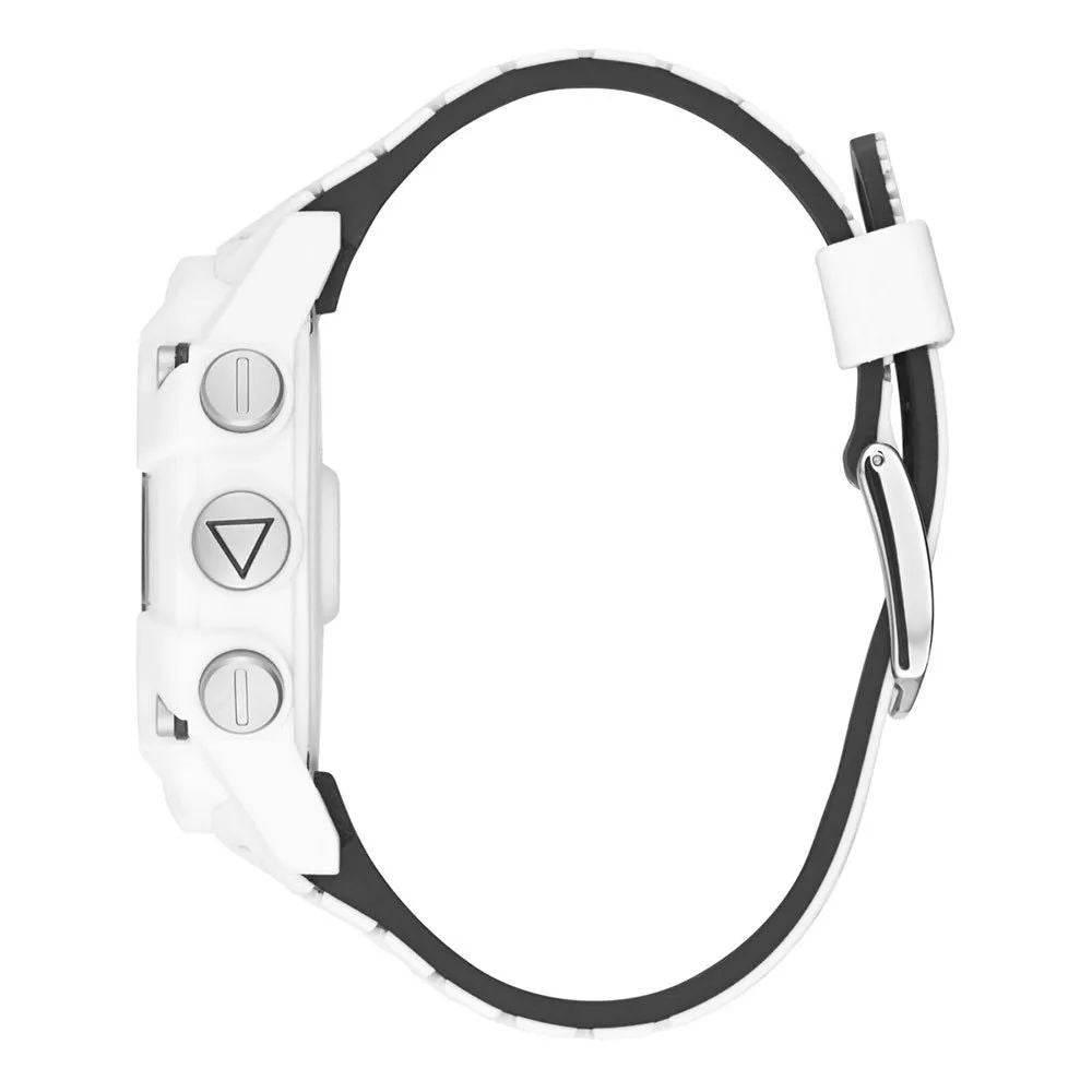 Guess White Resin Watch - Hilstor