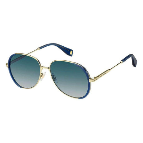 Marc Jacobs Gold Metal Sunglasses - Hilstor