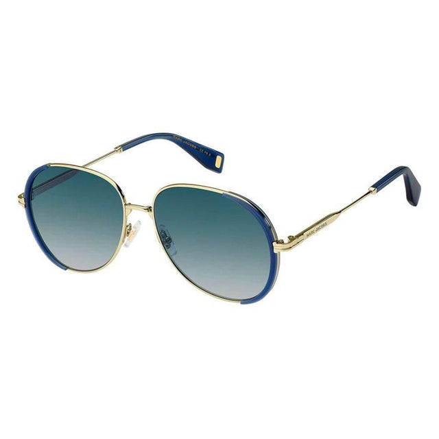 Marc Jacobs Gold Metal Sunglasses - Hilstor