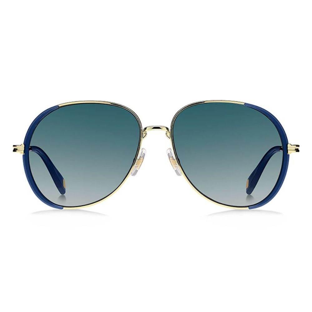Marc Jacobs Gold Metal Sunglasses - Hilstor