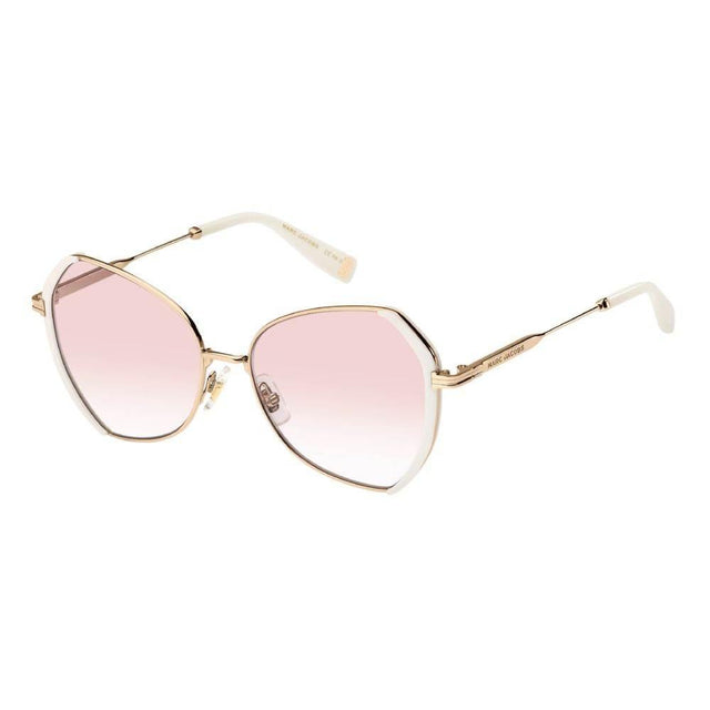 Marc Jacobs Gold Metal Sunglasses - Hilstor