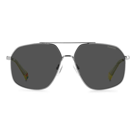 Polaroid Gray Stainless Steel Stainless Steel Sunglasses - Hilstor