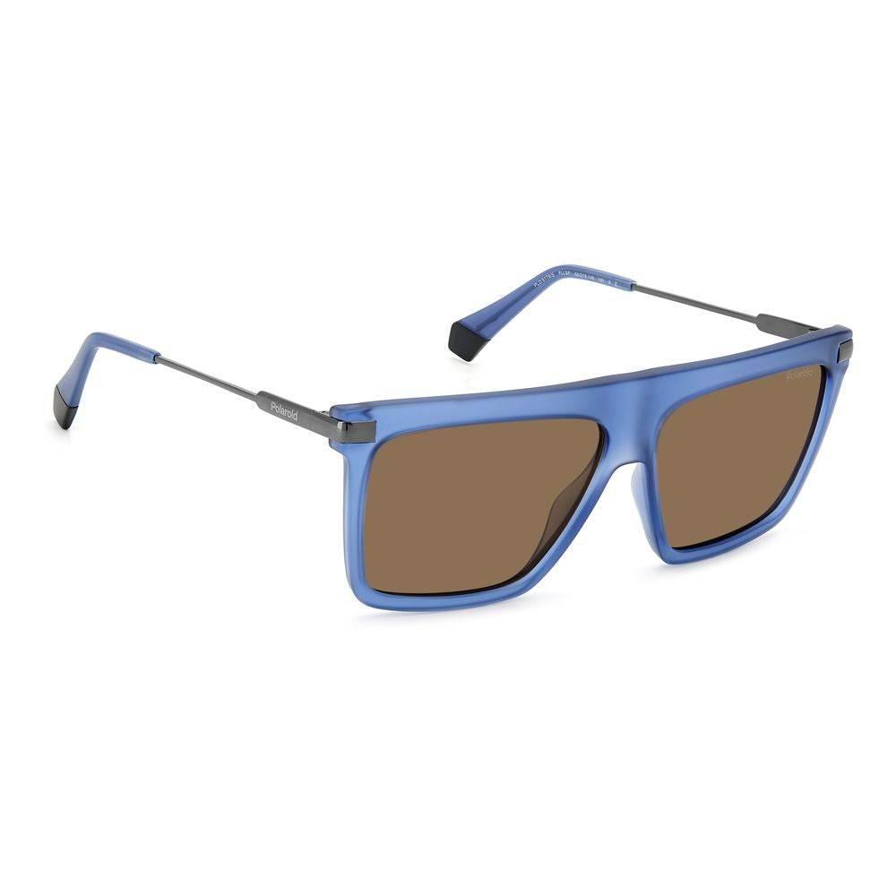 Polaroid Blue Plastic Sunglasses - Hilstor