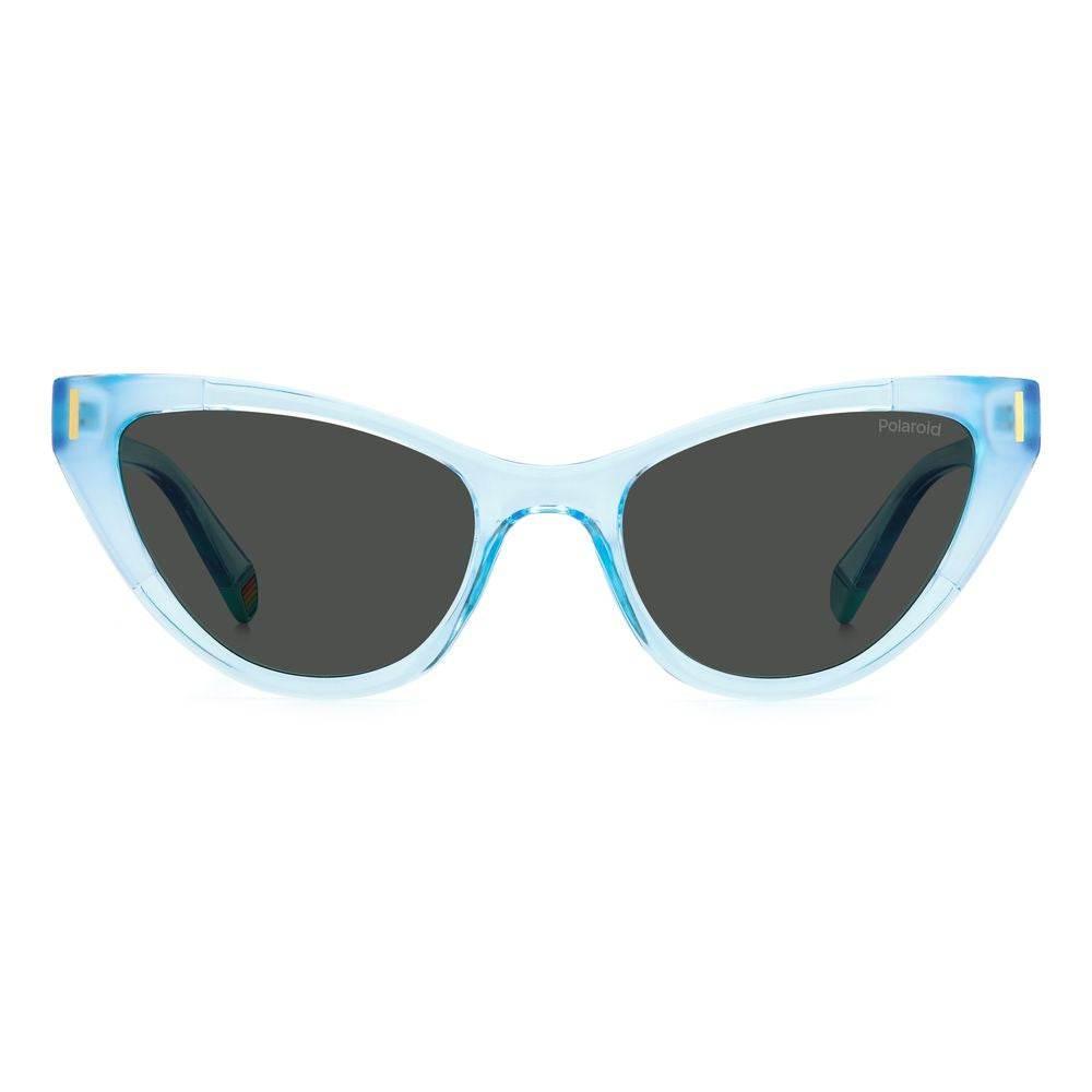 Polaroid Blue Plastic Sunglasses - Hilstor
