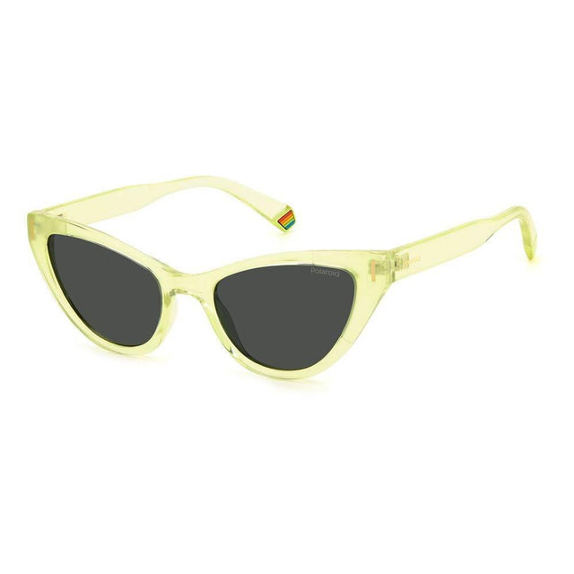 Polaroid Yellow Plastic Sunglasses - Hilstor