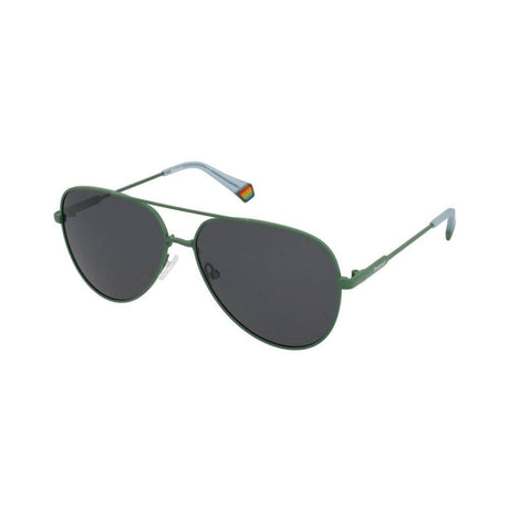 Polaroid Green Metal Sunglasses - Hilstor
