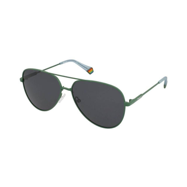 Polaroid Green Metal Sunglasses - Hilstor
