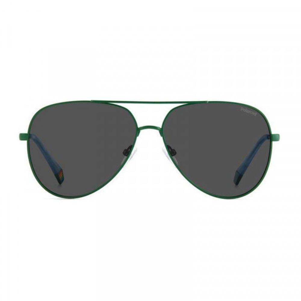 Polaroid Green Metal Sunglasses - Hilstor