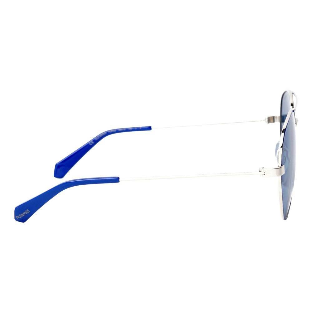 Polaroid Blue Metal Sunglasses - Hilstor