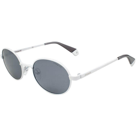 Polaroid White Metal Sunglasses - Hilstor