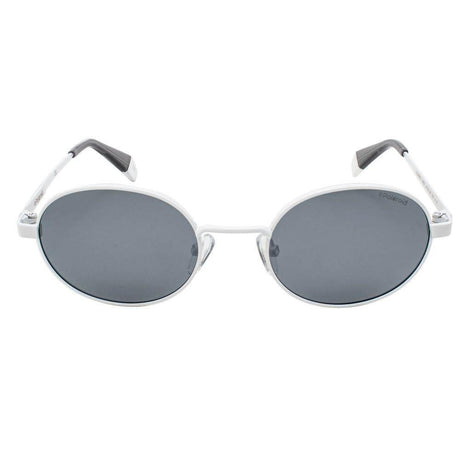 Polaroid White Metal Sunglasses - Hilstor