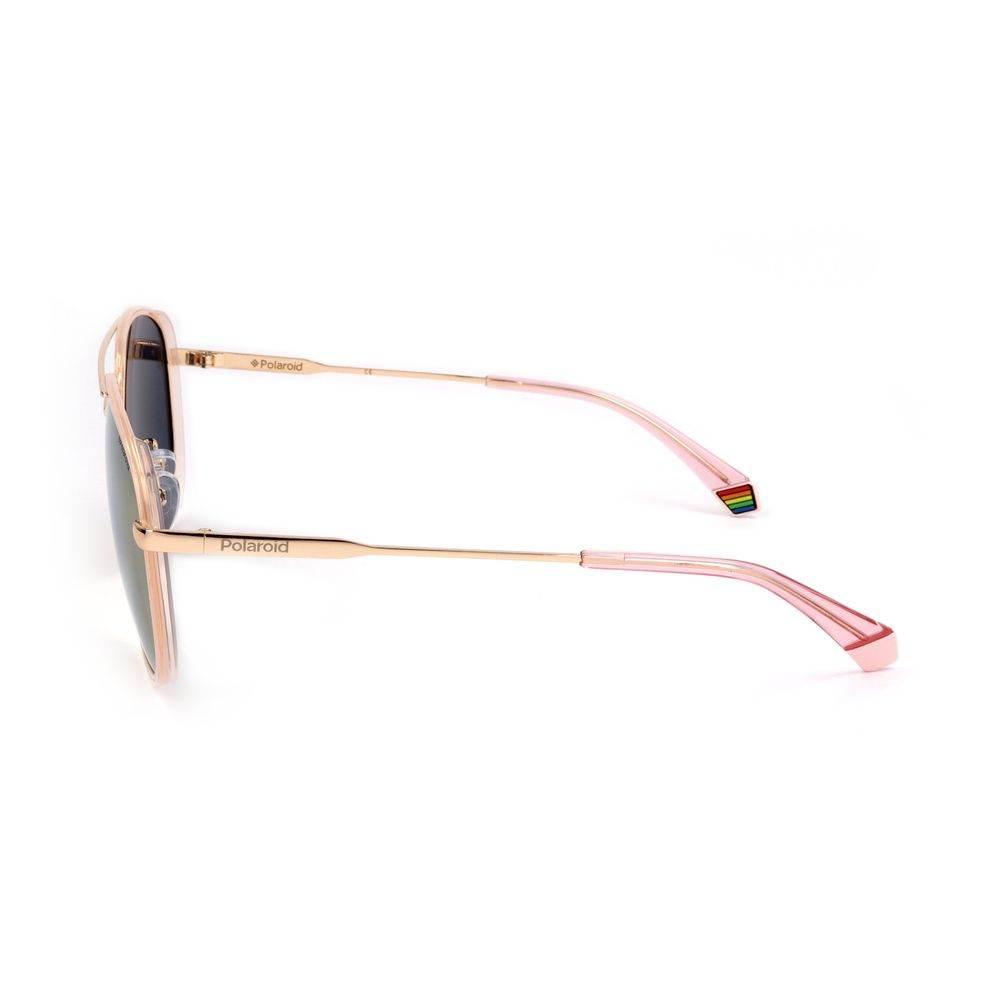 Polaroid Rose Gold Metal Sunglasses - Hilstor