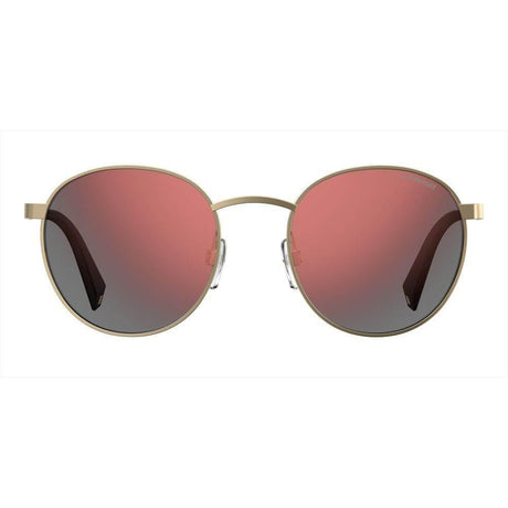 Polaroid Gold Metal Sunglasses - Hilstor
