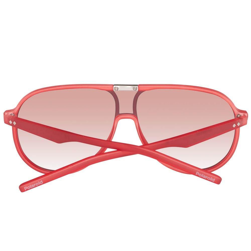 Polaroid Red Acetate Sunglasses - Hilstor