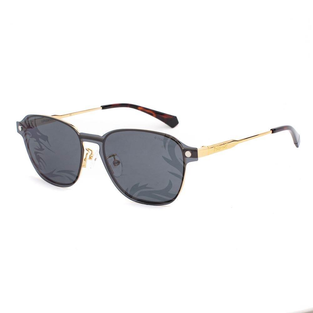 Polaroid Gold Metal Sunglasses - Hilstor