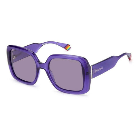 Polaroid Purple Plastic Sunglasses - Hilstor