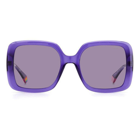 Polaroid Purple Plastic Sunglasses - Hilstor