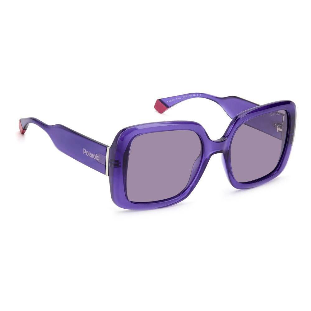 Polaroid Purple Plastic Sunglasses - Hilstor