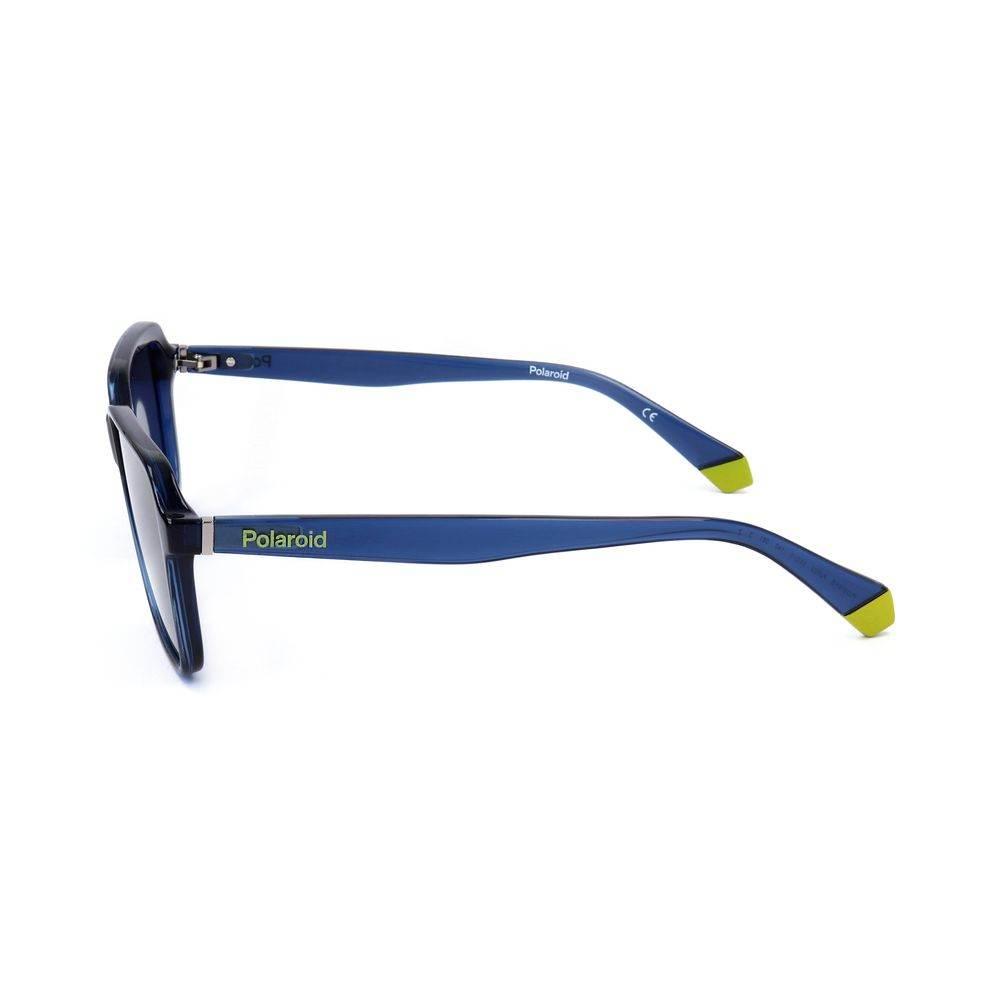 Polaroid Blue Metal Sunglasses - Hilstor