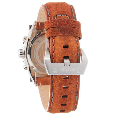 Timberland Brown Leather Watch - Hilstor