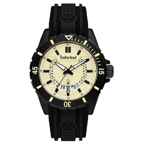 Timberland Black Silicone Watch - Hilstor