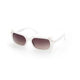Guess White Injected Sunglasses - Hilstor