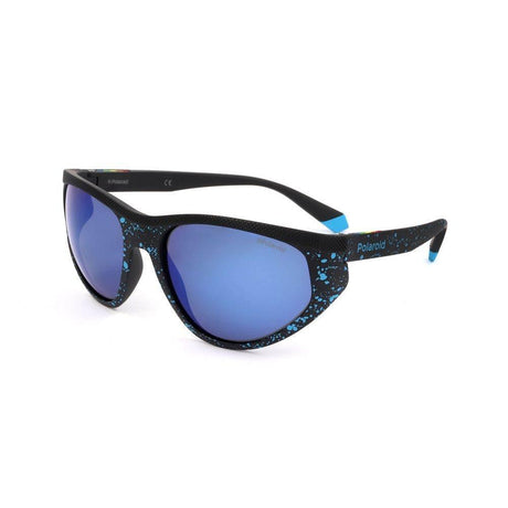Polaroid Blue Rubber Sunglasses - Hilstor