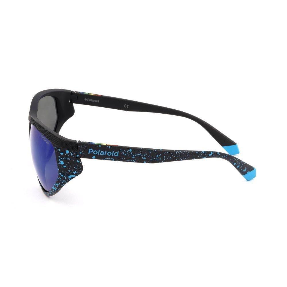 Polaroid Blue Rubber Sunglasses - Hilstor