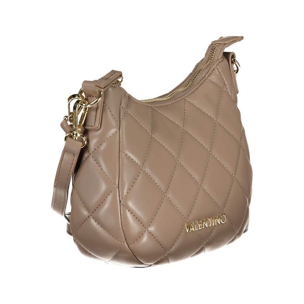 Valentino Bags Brown Polyethylene Handbag - Hilstor
