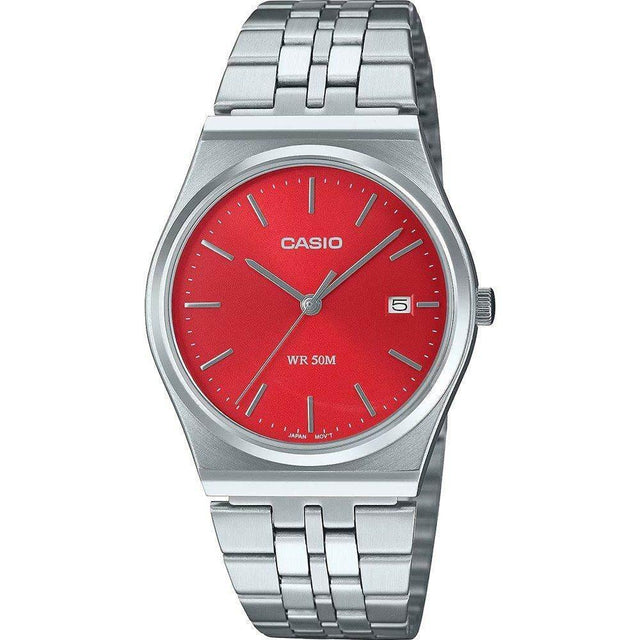 Casio Silver Steel Watch - Hilstor