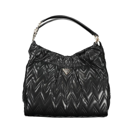 Guess Jeans Black Polyethylene Handbag - Hilstor