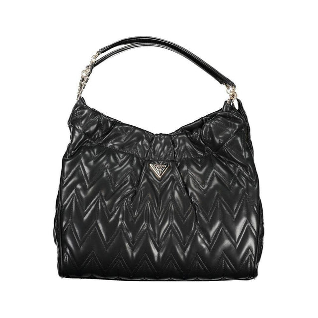 Guess Jeans Black Polyethylene Handbag - Hilstor