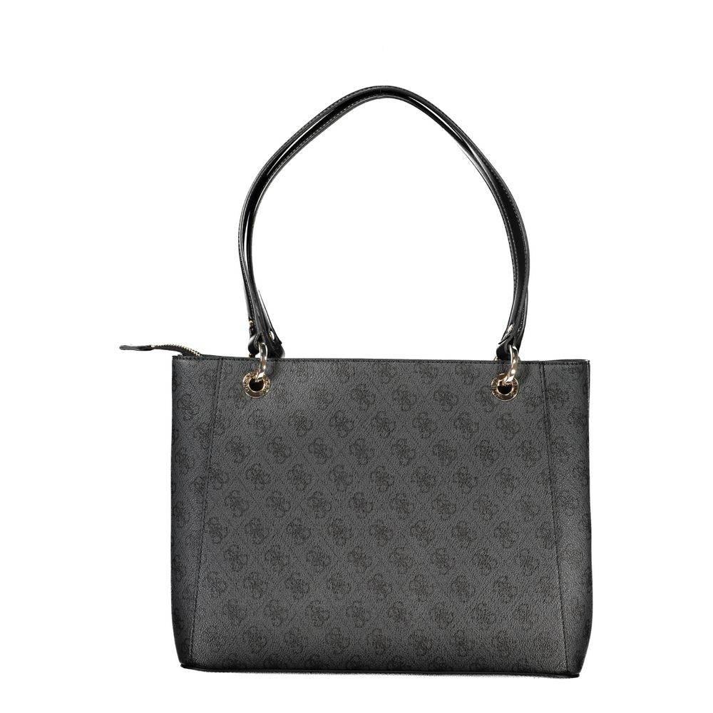 Guess Jeans Black Polyethylene Handbag - Hilstor