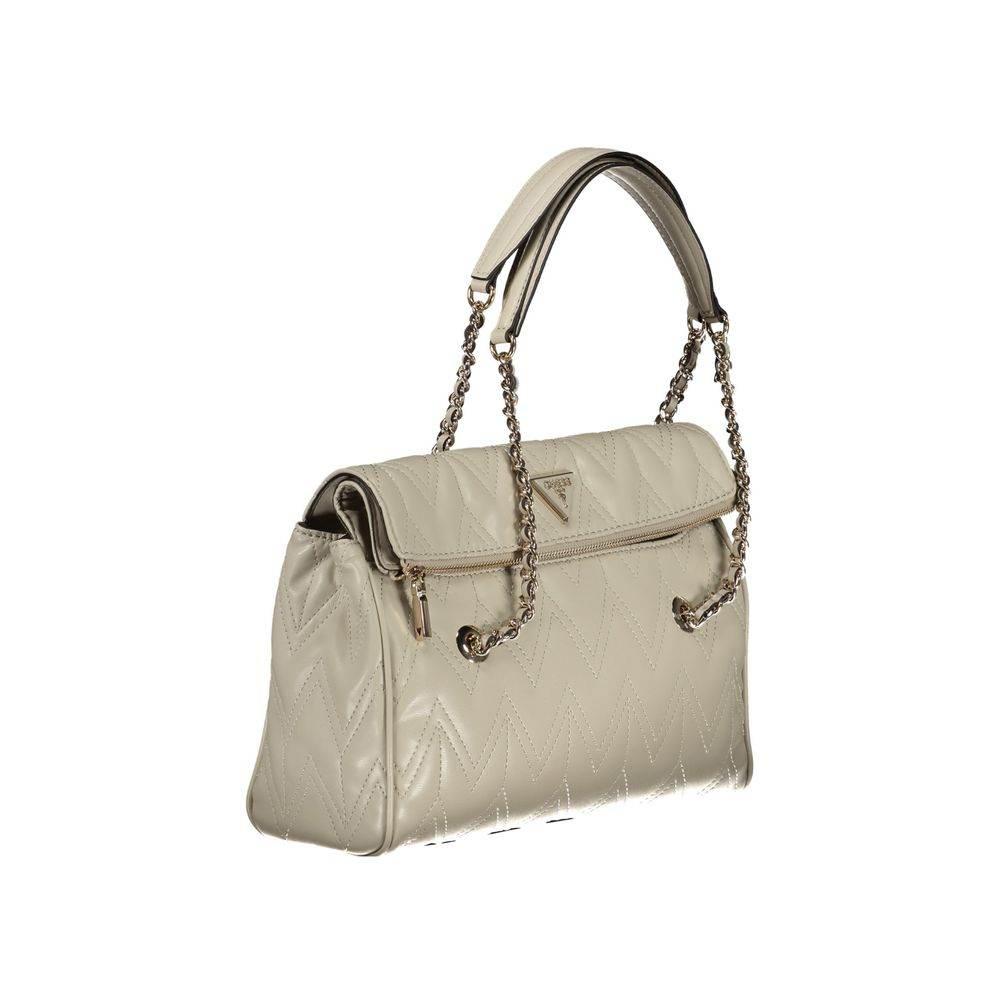Guess Jeans Gray Polyethylene Handbag - Hilstor