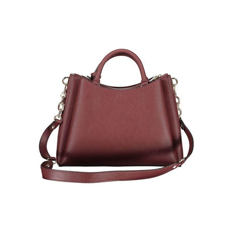 Guess Jeans Brown Polyethylene Handbag - Hilstor