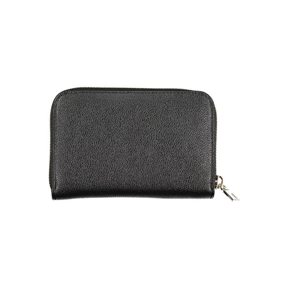 Guess Jeans Black Polyethylene Wallet - Hilstor