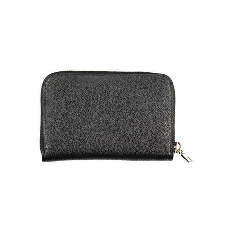 Guess Jeans Black Polyethylene Wallet - Hilstor