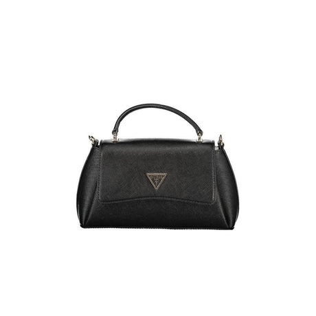 Guess Jeans Black Polyethylene Handbag - Hilstor