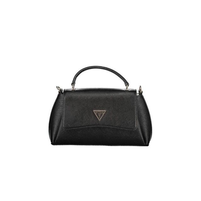 Guess Jeans Black Polyethylene Handbag - Hilstor
