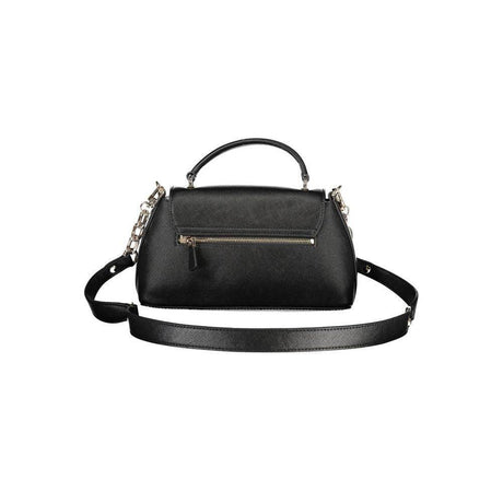 Guess Jeans Black Polyethylene Handbag - Hilstor