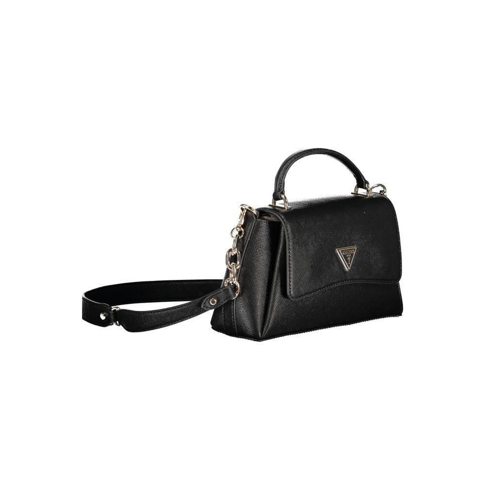Guess Jeans Black Polyethylene Handbag - Hilstor