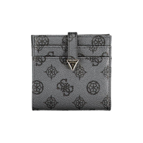 Guess Jeans Gray Polyethylene Wallet - Hilstor