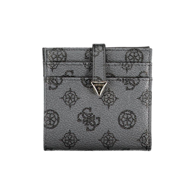 Guess Jeans Gray Polyethylene Wallet - Hilstor